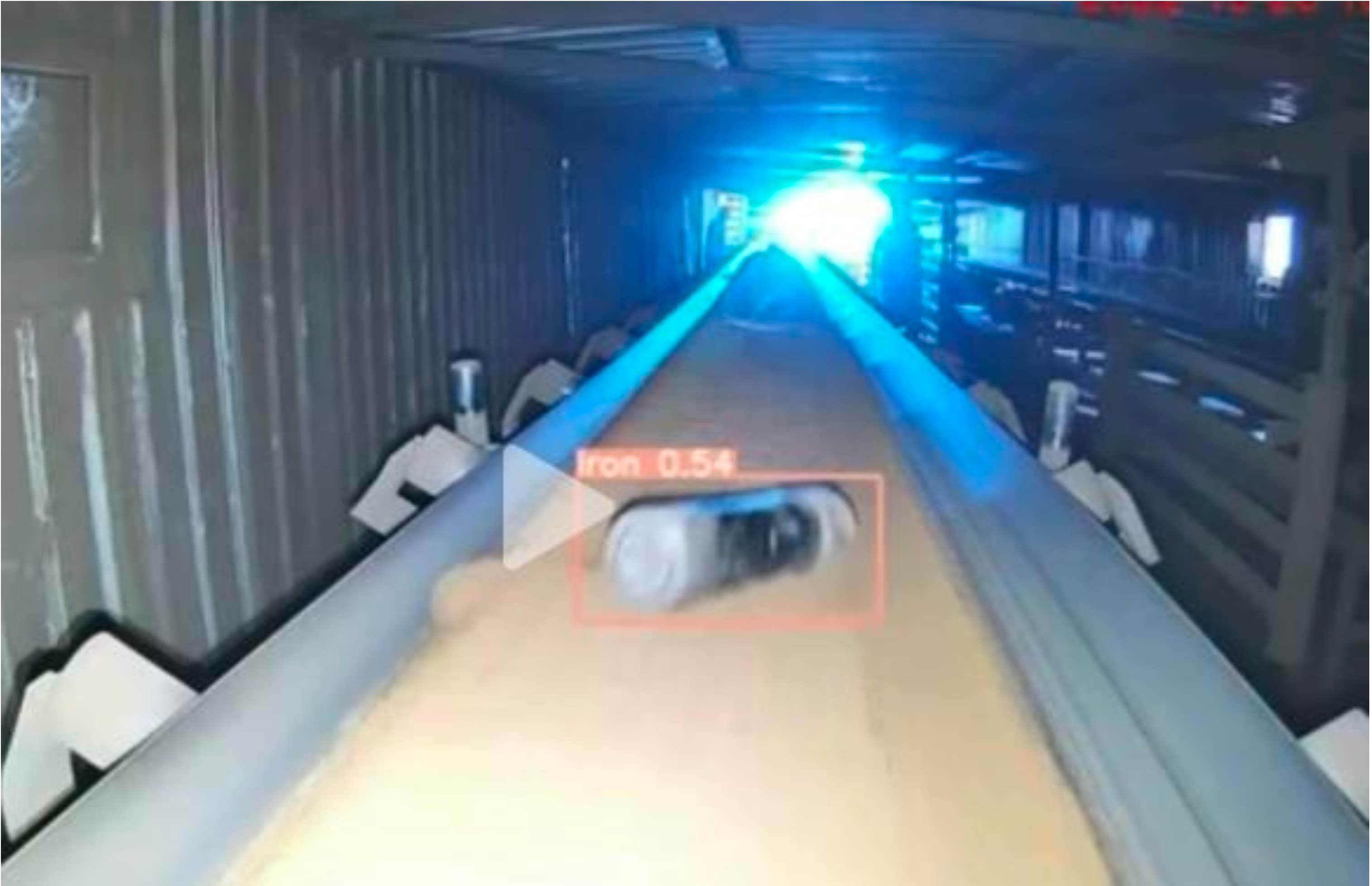 Identificación de objetos extraños en fajas transportadoras